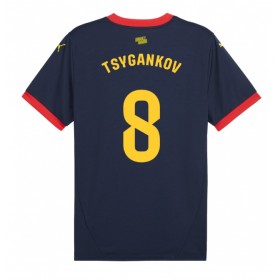 Girona Viktor Tsyhankov #8 Auswärtstrikot 2024-25 Kurzarm